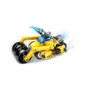 Qman - 8in1 A harci szekér legendája - Emelőkaros úthenger - építőjáték