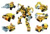 Qman - 6in1 Munkagép robot 02. - Nehéz szállító jármű - lego-kompatibilis építőjáték