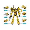 Qman - 6in1 Munkagép robot 02. - Nehéz szállító jármű - lego-kompatibilis építőjáték