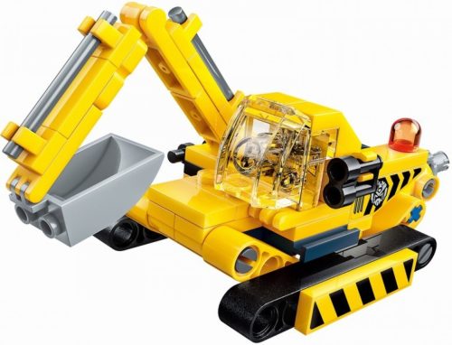 Qman - 6in1 Munkagép robot 04. - Karmos markológép - lego-kompatibilis építőjáték