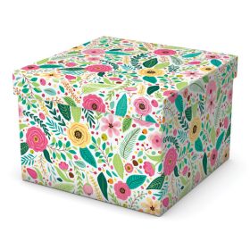 Cardex -  Díszdoboz - Ajándékdoboz - Virágos 20x20x14