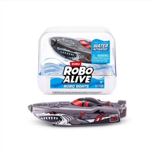 Robo Alive Robo Boat  Motorcsónak - szürke - cápás