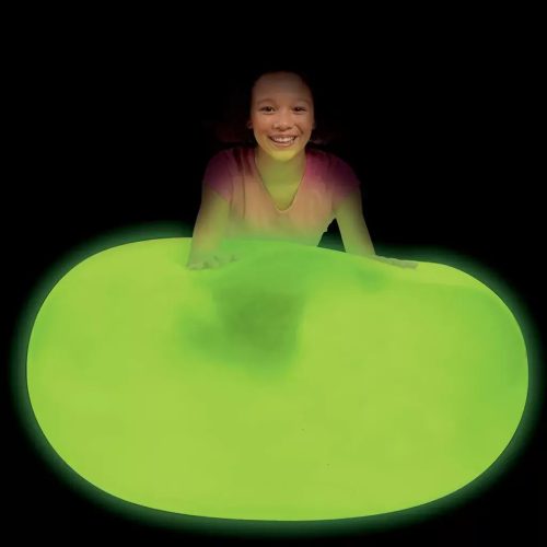 Wubble Glo világító bubble ball - zöld - 75cm