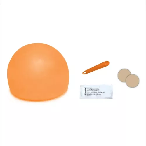 Wubble Glowzilla világító bubble ball  - 75 cm - neon narancs