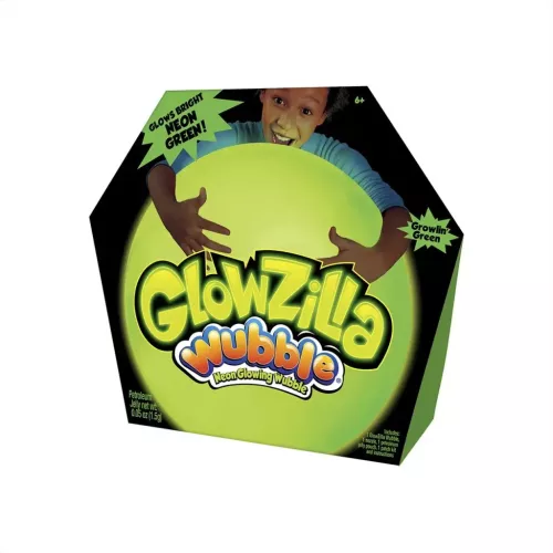 Wubble Glowzilla világító bubble ball  - 75 cm - neon zöld