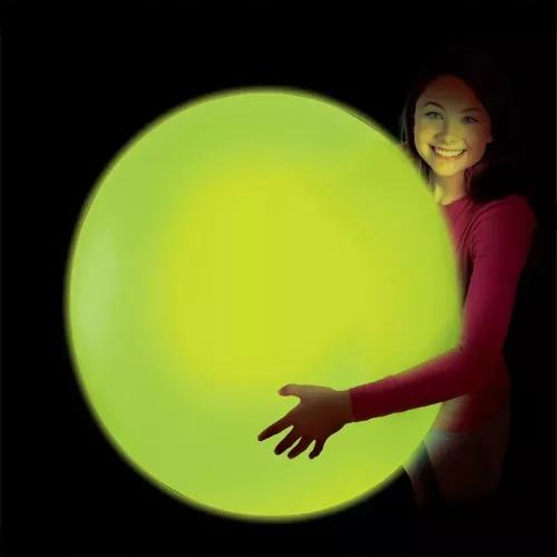 Wubble Glowzilla világító bubble ball  - 75 cm - neon zöld