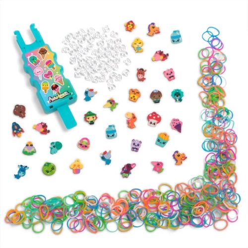 Rainbow Loom Auto Loom Loomi-Pals gumikarkötő készítő szett