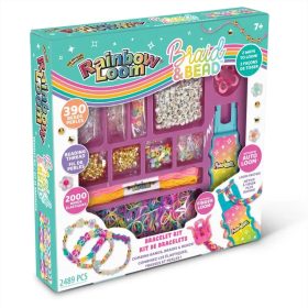   Rainbow Loom Auto Loom Loomi-Pals gumikarkötő készítő szett gyöngyökkel
