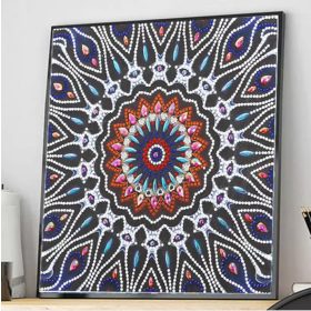 Mandala II. - gyémánt mozaik festés - 30x30 cm Mandala II. - gyémánt mozaik festés - 30x30 cm