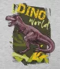Rövid ujjú fiú póló dinoszauruszos mintával