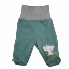 Baba nadrág lábfejjel Elefánt mintával