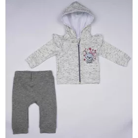 2 részes kislány szabadidő szett Egérke mintával