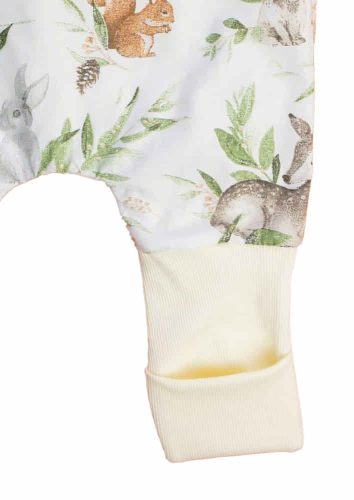 Állatmintás ujjatlan bélelt tipegő hálózsák 2 TOG