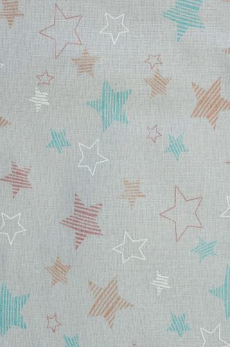 Csillagos ujjatlan bélelt tipegő hálózsák 2 TOG