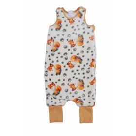   Wellsoft ujjatlan tipegő hálózsák kisróka mintával 3,0 TOG