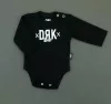 Dorko DRK mintával nyomott hosszú ujjú baba body
