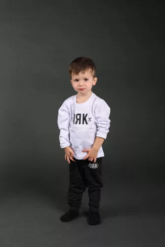 Hosszú ujjú fiú póló DRK mintával