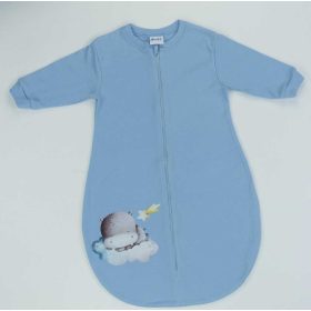   Hosszú ujjú vékony pamut hálózsák Viziló mintával 1 TOG