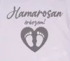 Hamarosan érkezem  újszülött baba body, babaváró ajándék