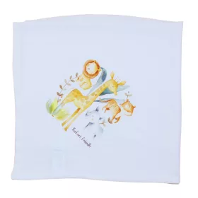 Textil tetra pelenka szafaris mintával 70x70cm