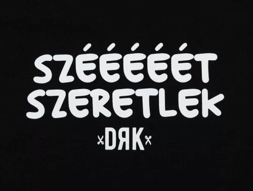 Rövid ujjú póló Dorko DRK "Szééééét Szeretlek" mintával
