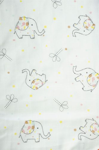 Ujjatlan vékony tetra hálózsák Elefént mintával 1 TOG