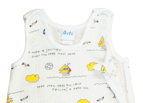 Ujjatlan vékony hálózsák Vitorlás mintával 1 TOG