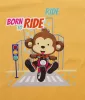 Rövid ujjú póló, Majmos mintával