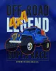 Zsinóros tornazsák Kisfiú Off Road mintával