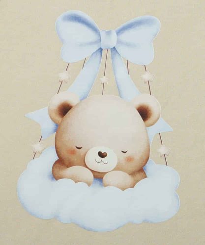 Ujjatlan Bébi Hálózsák,vékony pamut, 1 TOG