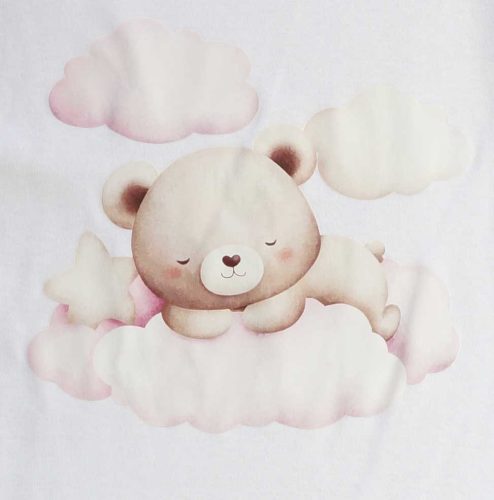 Ujjatlan tipegő hálózsák Macis mintával 1 TOG