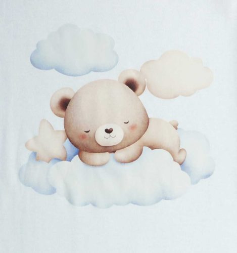 Ujjatlan tipegő hálózsák Macis mintával 1 TOG