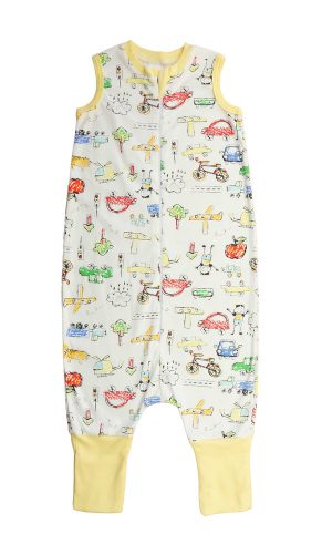 Ujjatlan tipegő hálózsák autós mintával 1 TOG