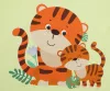 Ujjatlan kisfiú napozó - tigris mintával