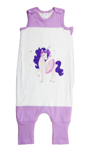 Ujjatlan tipegő hálózsák, unikornis mintával - 2 TOG