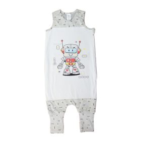 Ujjatlan tipegő hálózsák Robotos mintával 2 TOG