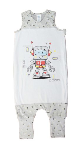 Ujjatlan tipegő hálózsák Robotos mintával 2 TOG