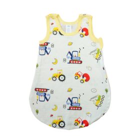 Ujjatlan vékony  hálózsák Munkagép mintával 1 TOG