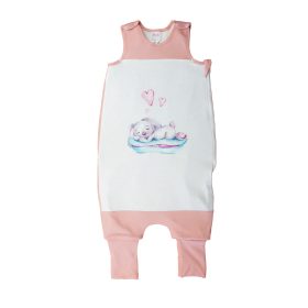 Ujjatlan tipegő hálózsák, nyuszi mintával – 3 TOG