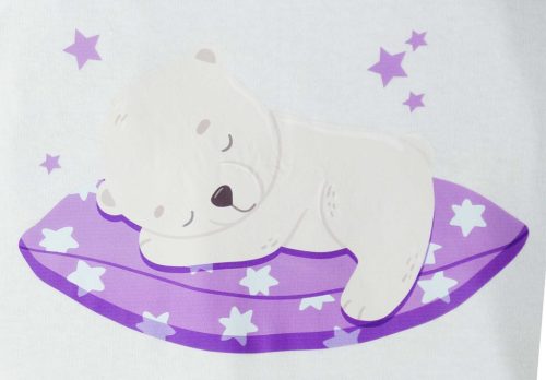 Ujjatlan tipegő hálózsák, maci mintával – 3 TOG