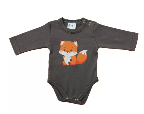 Baba body, hosszú ujjú,Róka mintával