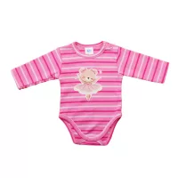 Hosszú ujjú baba body, kombidressz