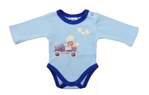 Baba body, hosszú ujjú - Rókás  mintával
