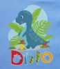 Hosszú ujjú baba body - Dinó mintával