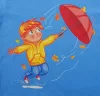 Hosszú ujjú fiú póló - kisfiú mintával