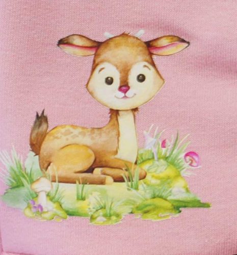 Belül bolyhos baba nadrág Állatos mintával