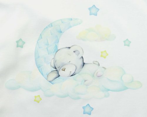 Ujjatlan tipegő hálózsák, maci mintával – 3 TOG