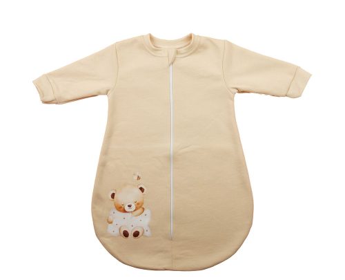 Belül bolyhos hosszú ujjú hálózsák – 2,5 TOG - Maci mintával