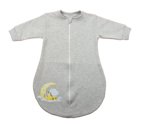 Belül bolyhos hosszú ujjú hálózsák – 2,5 TOG - Méhecske mintával