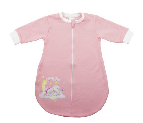 Belül bolyhos hosszú ujjú hálózsák – 2,5 TOG - Elefánt mintával